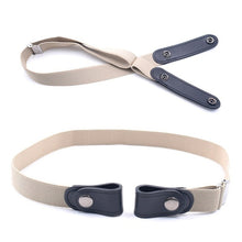 Load image into Gallery viewer, Men&#39;s Women&#39;s Buckle Elastic Elastic Belt
