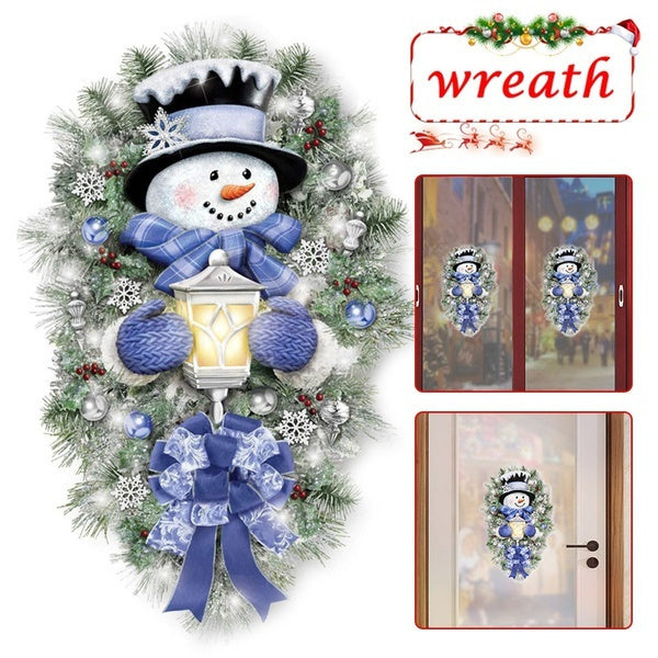 Christmas New Year Home Door Wall Window Decoration Decal