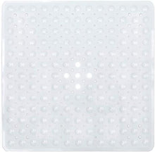 Load image into Gallery viewer, Square Shower Mats Non Slip Bath Mat with with Drain Holes
