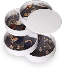 Load image into Gallery viewer, 4 Tier Rotating Jewelry Box
