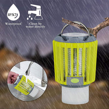 Load image into Gallery viewer, Portable Solar 3 in 1 Mosquito Killer Repellent LED Light Lamp

