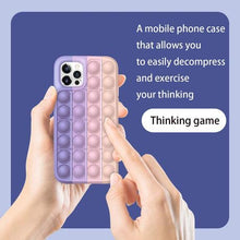 Load image into Gallery viewer, Push Pop Fidget Phone Case for iPhone
