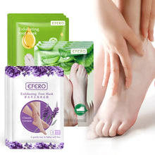 Load image into Gallery viewer, 6Pcs Lavender/Aloe Foot Mask Remove Dead Skin Foot Peeling Mask
