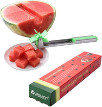 Load image into Gallery viewer, Stainless Steel Watermelon Slicer Cutter Knife with Melon Baller Scoop Extra
