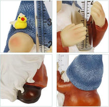 Load image into Gallery viewer, Resin Gnome Rain Gauges Garden Statue
