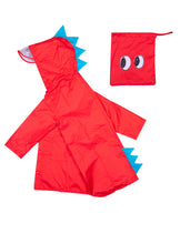 Load image into Gallery viewer, Lovely dinosaur polyester Er raincoat outdoor waterproof Cape
