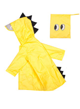 Load image into Gallery viewer, Lovely dinosaur polyester Er raincoat outdoor waterproof Cape
