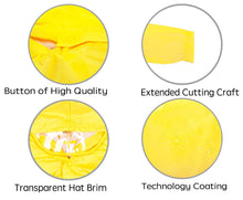 Load image into Gallery viewer, Lovely dinosaur polyester Er raincoat outdoor waterproof Cape
