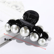 Load image into Gallery viewer, New large pearl hair grabbing clip large size hairpin
