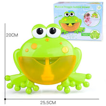 Load image into Gallery viewer, Children&#39;s bathtub soap machine automatic music bubble crab frog
