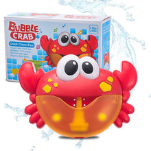 Load image into Gallery viewer, Children&#39;s bathtub soap machine automatic music bubble crab frog
