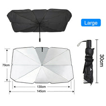 Load image into Gallery viewer, Car Sun Shade Protector Parasol Auto Front Window Sunshade Covers Car Sun Protector Interior Windshield Protection Accessories
