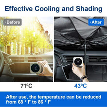 Load image into Gallery viewer, Car Sun Shade Protector Parasol Auto Front Window Sunshade Covers Car Sun Protector Interior Windshield Protection Accessories
