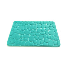 Load image into Gallery viewer, Cobblestone Embossed Bathroom Bath Mat
