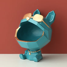 Load image into Gallery viewer, Decoration of resin Art Sculpture Figurine with big mouth dog storage box
