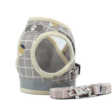 Load image into Gallery viewer, Summer mesh fashion Plaid cat strap and belt cover
