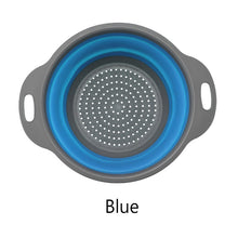 Load image into Gallery viewer, Foldable Drain Basket Colander Fruit Vegetable Washing Basket
