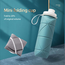 Load image into Gallery viewer, Folding cup tourism sports water cup food silica gel pot is easy to retract
