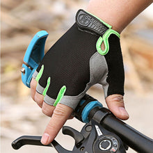 Load image into Gallery viewer, Silicone Anti-slip Anti-sweat Cycling Gloves Men Women Half Finger Gloves
