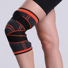 Load image into Gallery viewer, Men Pressurized Elastic Knee Pads Support Fitness Gear
