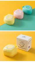 Load image into Gallery viewer, Dog Bath Brush Comb Silicone SPA Shampoo Massage Brush
