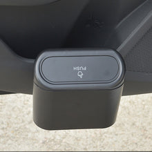 Load image into Gallery viewer, Car Clamshell Trash Bin Hanging Vehicle Garbage Dust Case Storage Box
