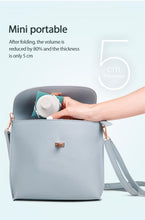 Load image into Gallery viewer, Folding cup tourism sports water cup food silica gel pot is easy to retract
