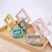 Load image into Gallery viewer, 3D color floating display bracket PE film jewelry box
