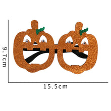 Load image into Gallery viewer, Halloween Ornaments Child Adult Pumpkin Spider Ghost Cat Funny Glasses
