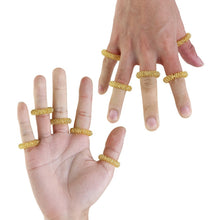 Load image into Gallery viewer, 10PCS Finger Hand Massager Ring Health Care Set
