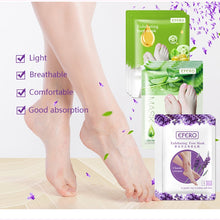 Load image into Gallery viewer, 6Pcs Lavender/Aloe Foot Mask Remove Dead Skin Foot Peeling Mask
