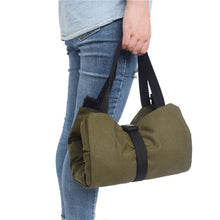 Load image into Gallery viewer, Canvas Foldable roll pack Tool bag suspension Multi-function Car Hanging bag
