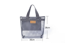 Load image into Gallery viewer, Dry wet separation swimming mesh beach bag
