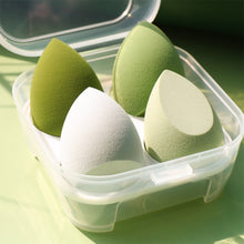 Load image into Gallery viewer, 4/pcs Cosmestic Sponge Egg Tool Wet and Dry Use
