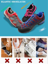 Load image into Gallery viewer, Sneaker ShoeLaces Elastic No Tie Shoe Laces Stretching Lock Lazy laces
