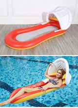 Load image into Gallery viewer, Removable Covered Sunshade Floating Bed
