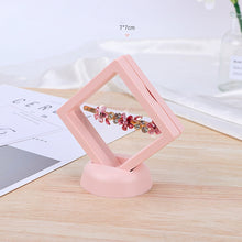 Load image into Gallery viewer, 3D color floating display bracket PE film jewelry box
