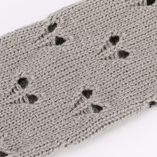 Load image into Gallery viewer, Women Arm Crochet Knitting Hollow Heart Mitten Warm Fingerless Gloves
