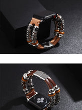 Load image into Gallery viewer, Retro handmade Apple watch strap 38mm 40mm 42mm 44mm
