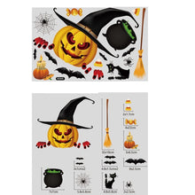 Load image into Gallery viewer, Happy Halloween Wall Stickers Store Office Home Decoration
