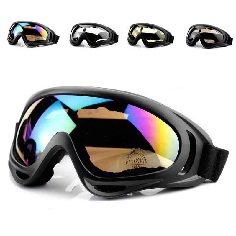 Windproof Dustproof Glasses UV400 Skate Ski Sunglasses Eyewear