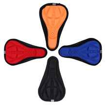 Load image into Gallery viewer, Mountain Bike Saddle Breathable Cushion Cover Bicycle Saddle Seat
