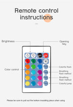 Load image into Gallery viewer, USB rechargeable silicone night light with remote control
