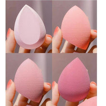 Load image into Gallery viewer, 8 Latex free professional cosmetic sponge sets beauty foundation sponge box
