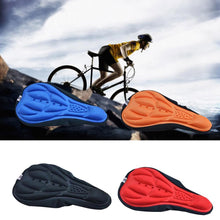 Load image into Gallery viewer, Mountain Bike Saddle Breathable Cushion Cover Bicycle Saddle Seat
