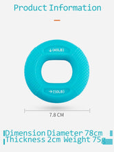 Load image into Gallery viewer, Silicone Adjustable Hand Grip 20-80LB Gripping Ring
