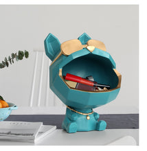 Load image into Gallery viewer, Decoration of resin Art Sculpture Figurine with big mouth dog storage box
