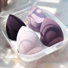 Load image into Gallery viewer, 4/pcs Cosmestic Sponge Egg Tool Wet and Dry Use
