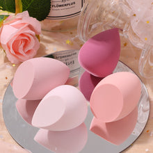 Load image into Gallery viewer, 4/pcs Cosmestic Sponge Egg Tool Wet and Dry Use
