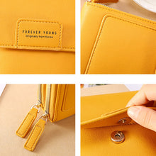 Load image into Gallery viewer, Transparent Touch Screen Retro Simple Mobile Phone Bag
